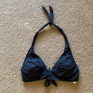 Black Athleta Bikini Top